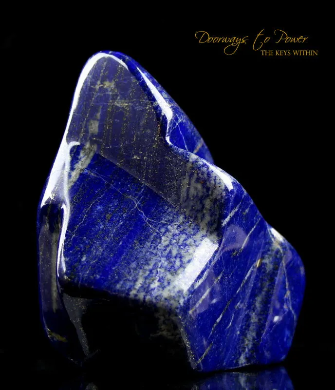 Lapis Lazuli & Pyrite Crystal Sculpture A    