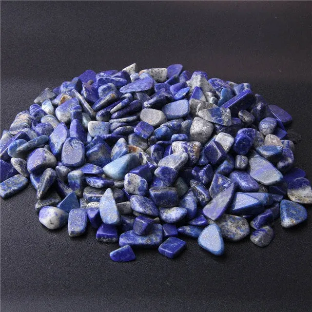 Lapis Lazuli Chips Nuggets Jewelry Making No Hole Undrilled Small Gem Tumbled Chakra Meditation Yoga Altar Pagan Metaphysical Meaning