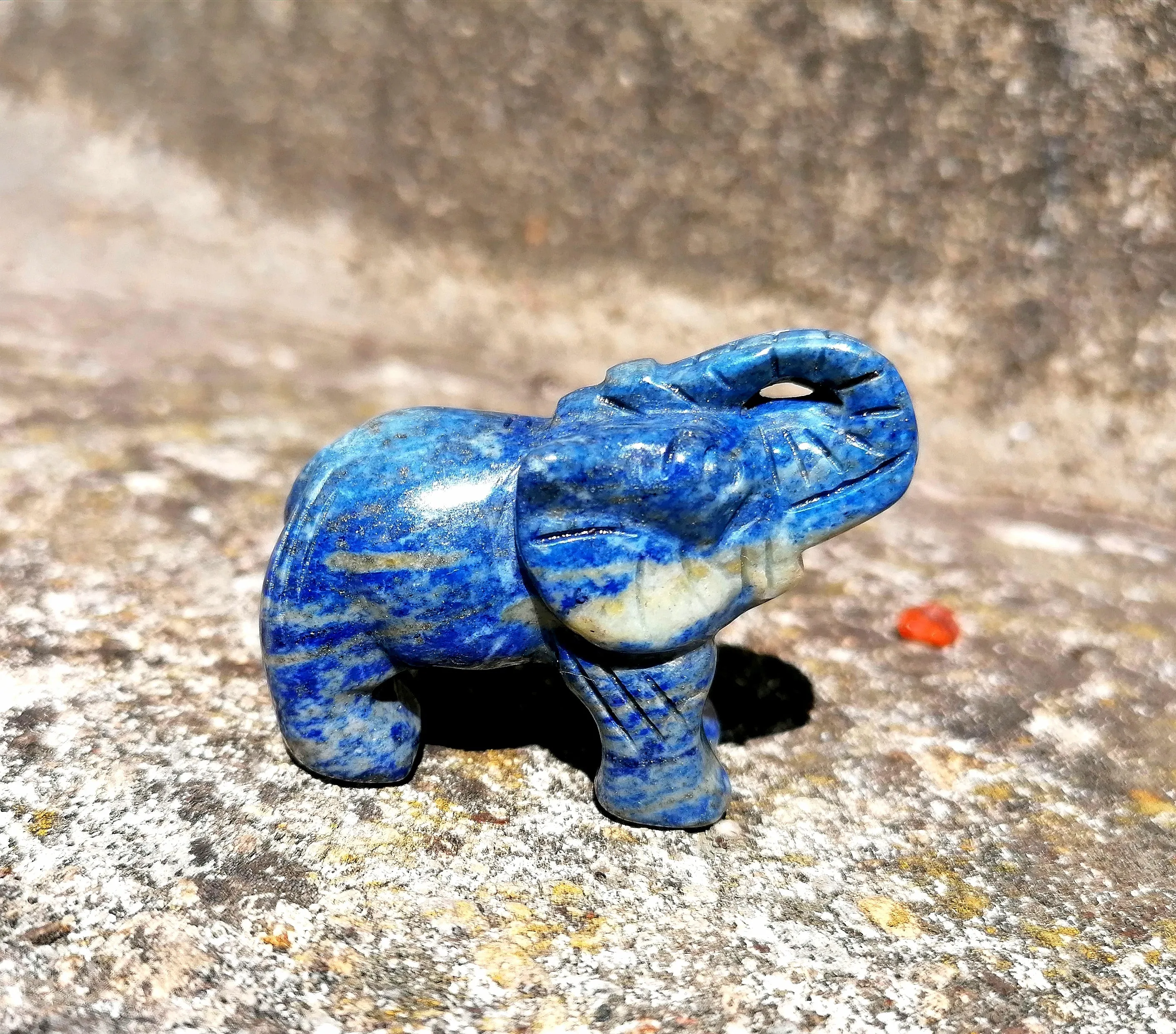 Lapis Lazuli Elephant