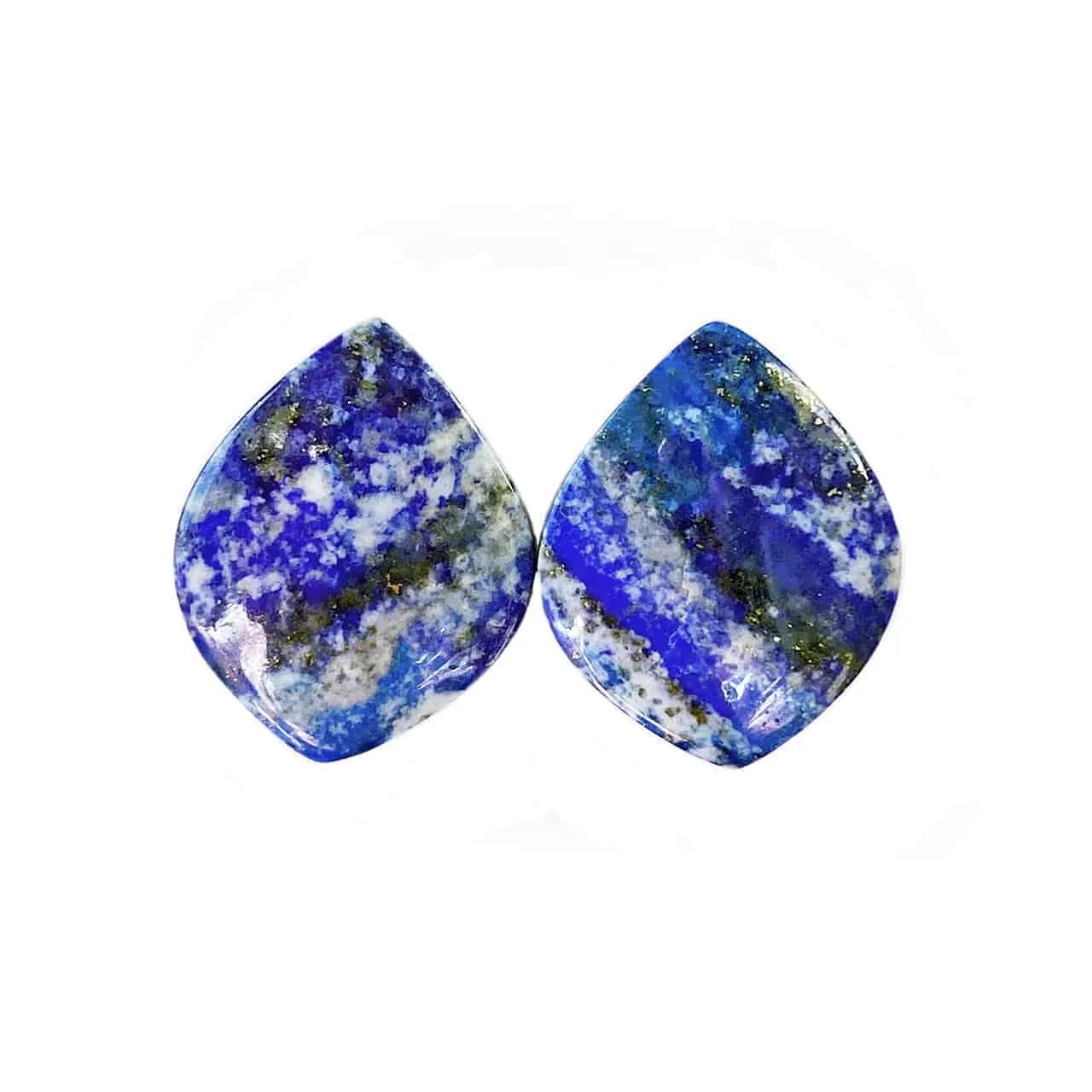 Lapis Lazuli Mixed Cabochons 18-20mm - 1 pair