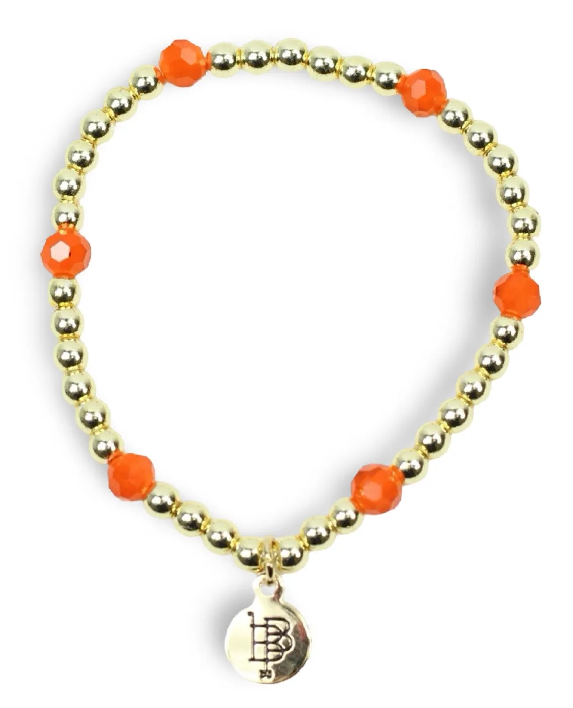 Lexi Stacker Bracelet - Orange