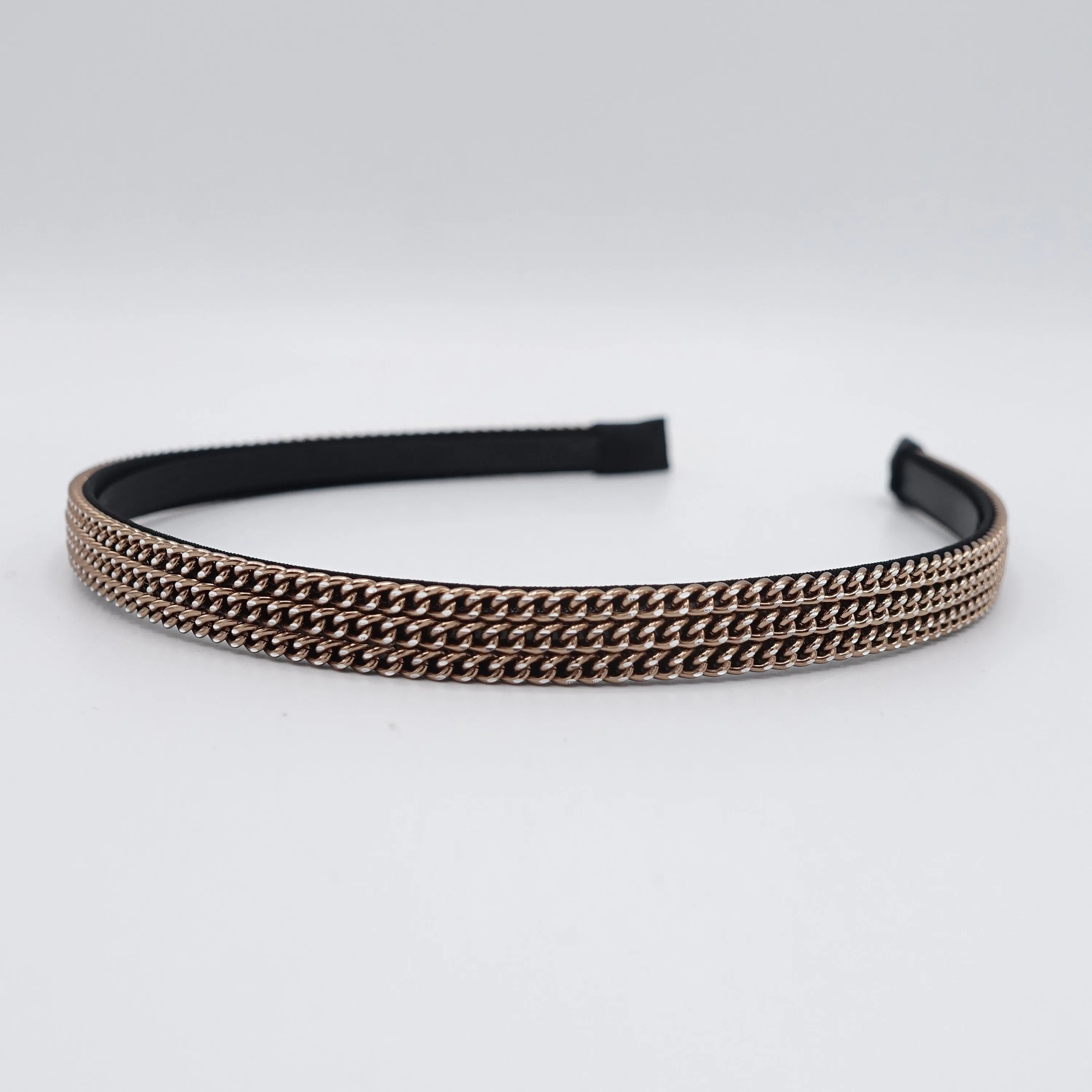 metal chain headband, comfortable headband for women