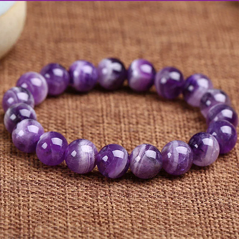 Natural Dream Amethyst Bracelet Uruguay Amethyst Sweet Bracelet