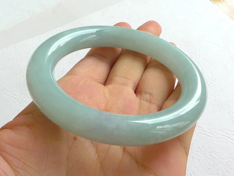 Natural Jade Bangle Jadeite Bangle Internal Diameter 57.5mm BER923