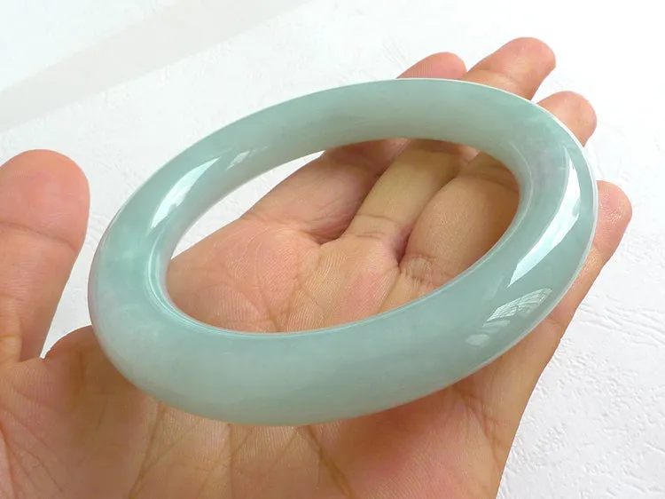 Natural Jade Bangle Jadeite Bangle Internal Diameter 57.5mm BER923