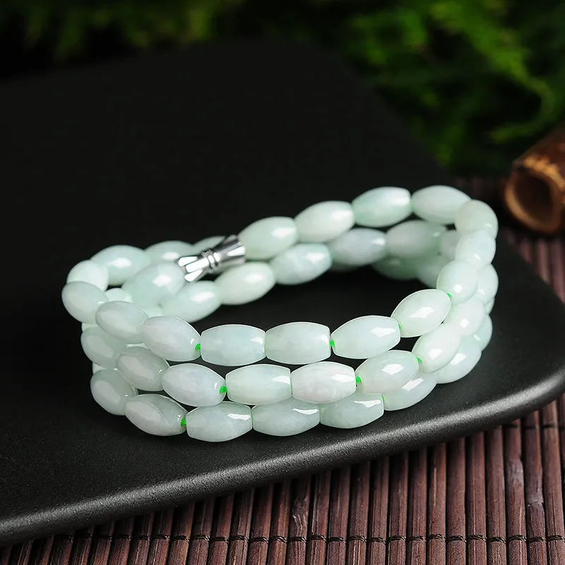 Natural Jade Necklace Jadeite Necklace WN22