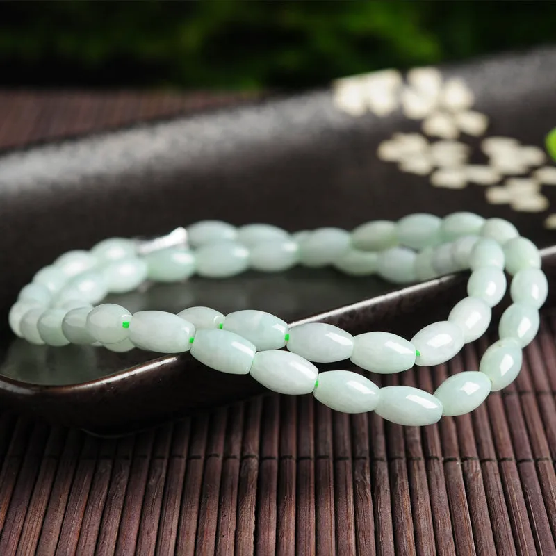 Natural Jade Necklace Jadeite Necklace WN22