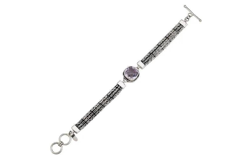 Negara Bracelet- Amethyst