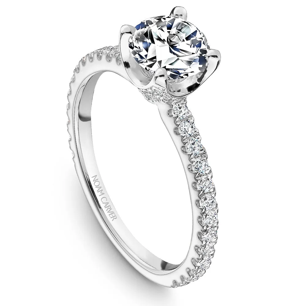 Noam Carver Engagement Ring - B027-08WZ-100A