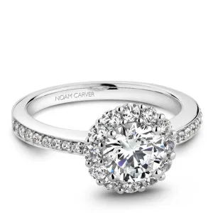 Noam Carver Engagement Ring - B100-07WZ-100A