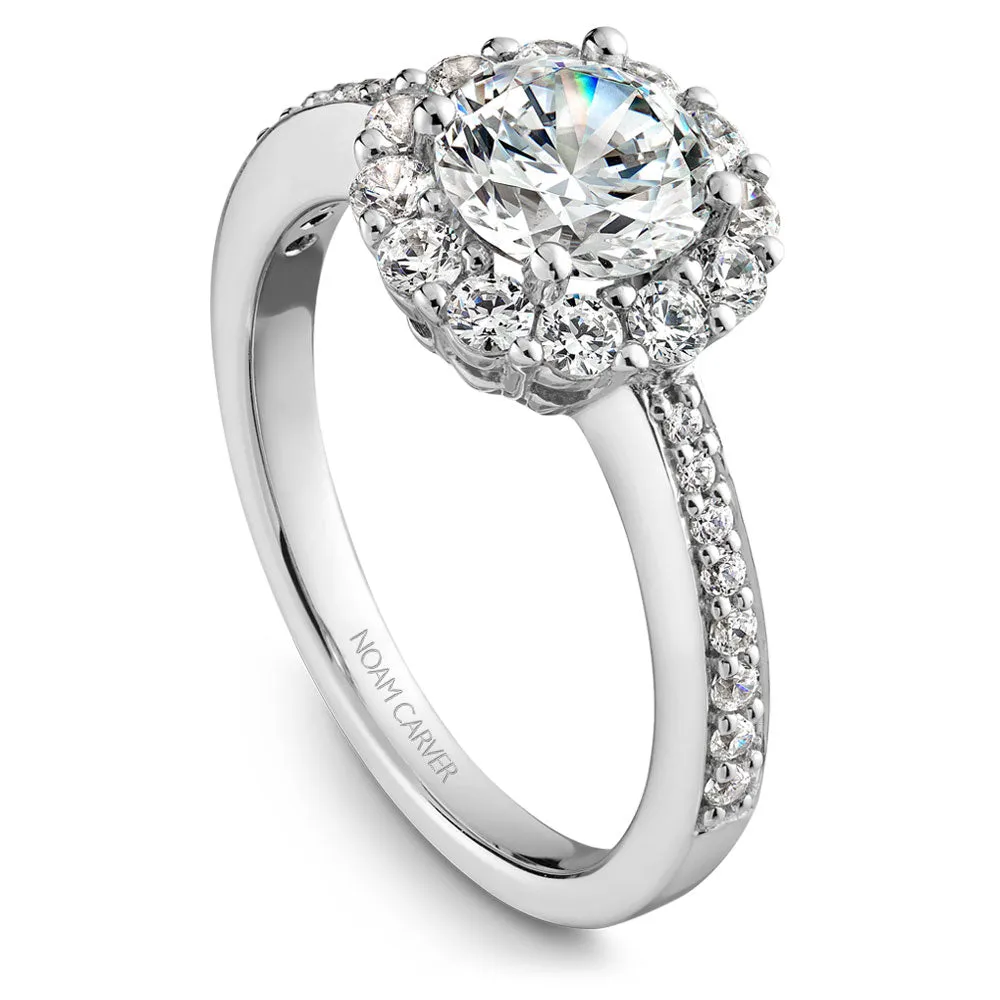 Noam Carver Engagement Ring - B100-07WZ-100A