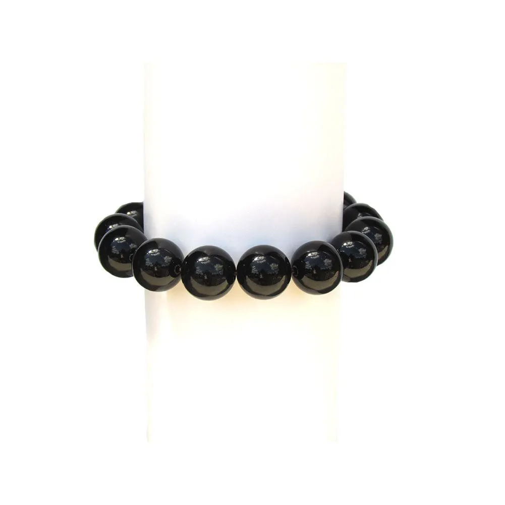 Obsidian Gemstone Bracelet