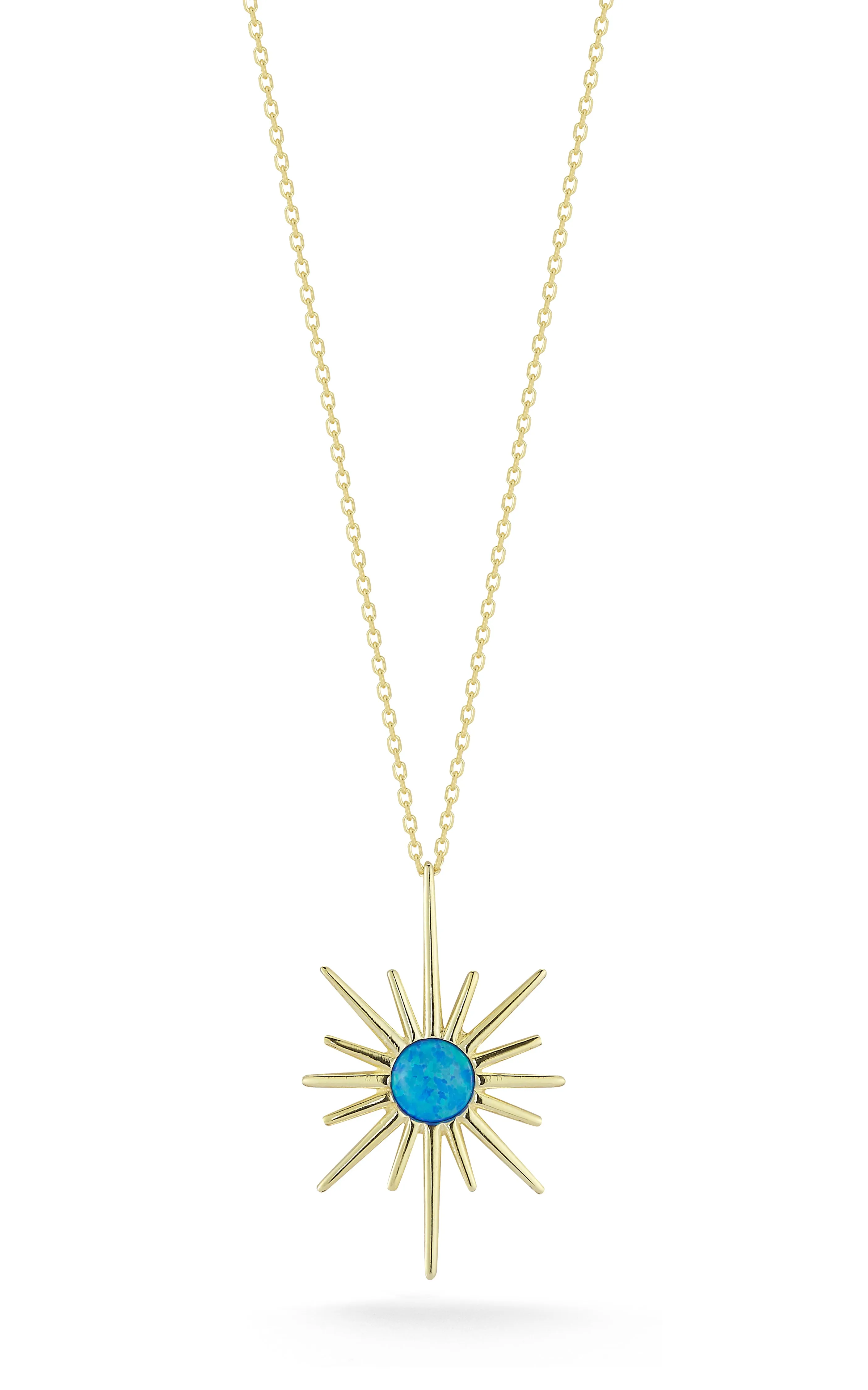 Opal North Star Necklace