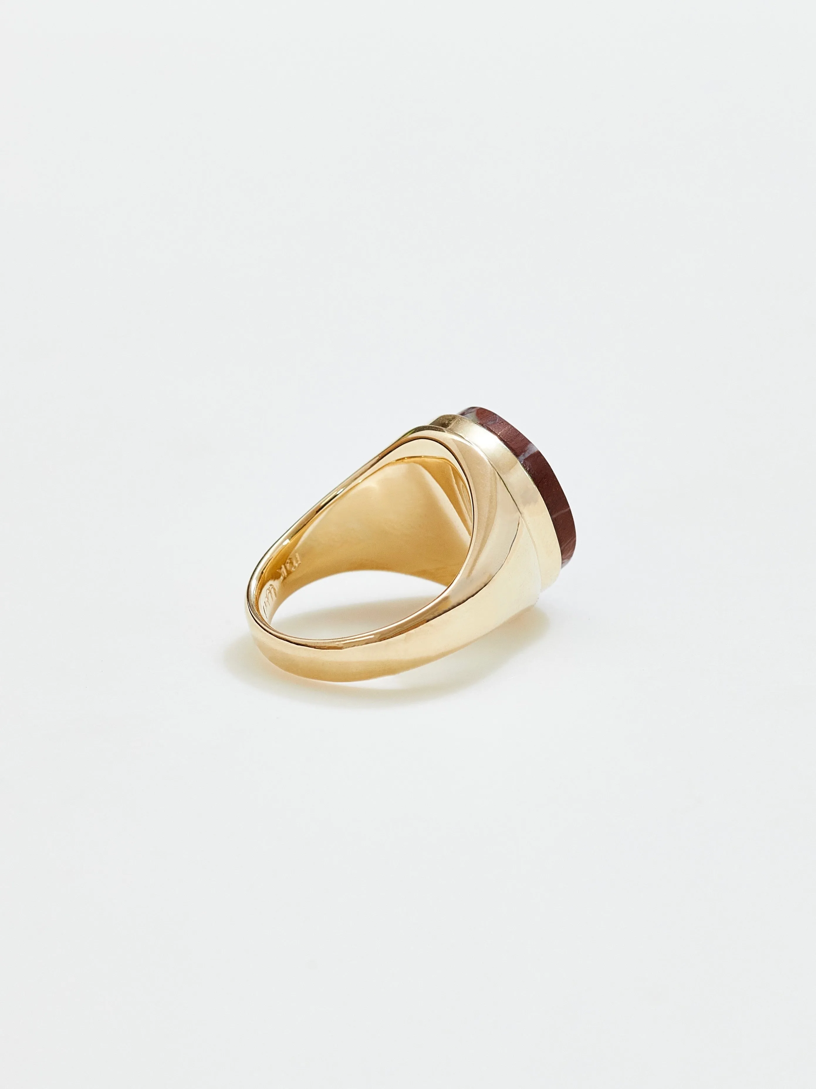 Open Palm Intaglio Ring