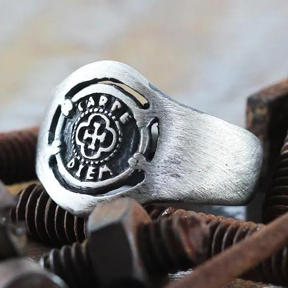 Our Club Ring | Oxidized Silver