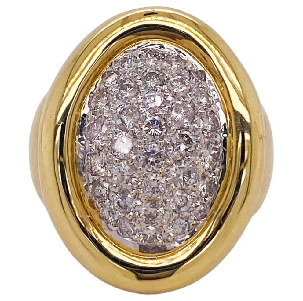 Pave Diamond Ring