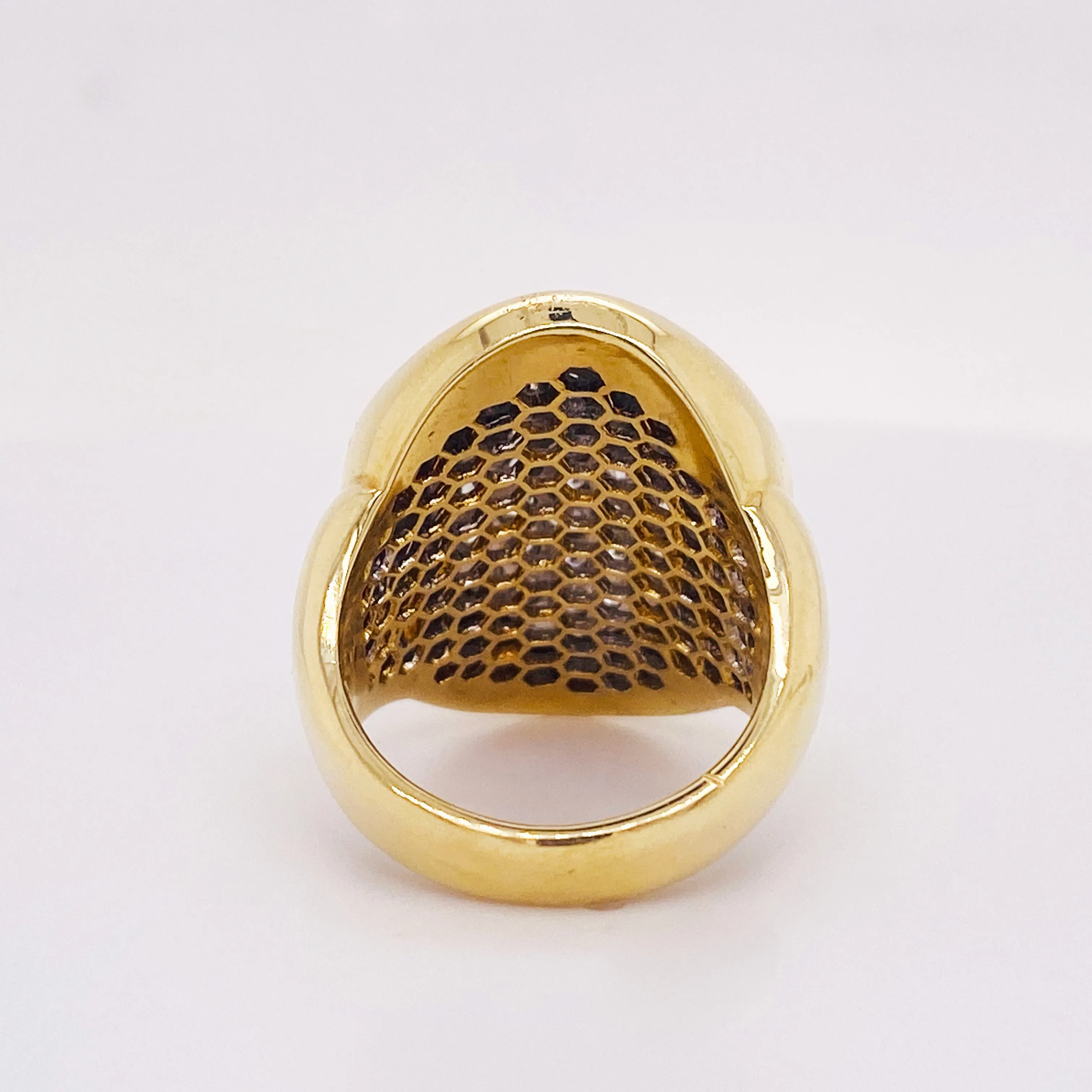 Pave Diamond Ring