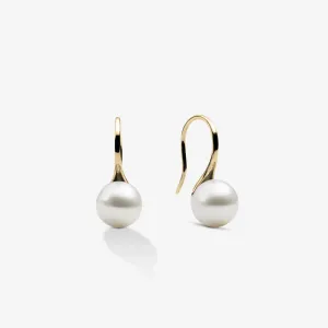 PEARL HOOK EARRINGS Gold