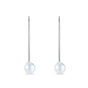 Pearl Stick Earrings