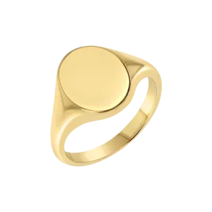 Petit Oval Signet Ring