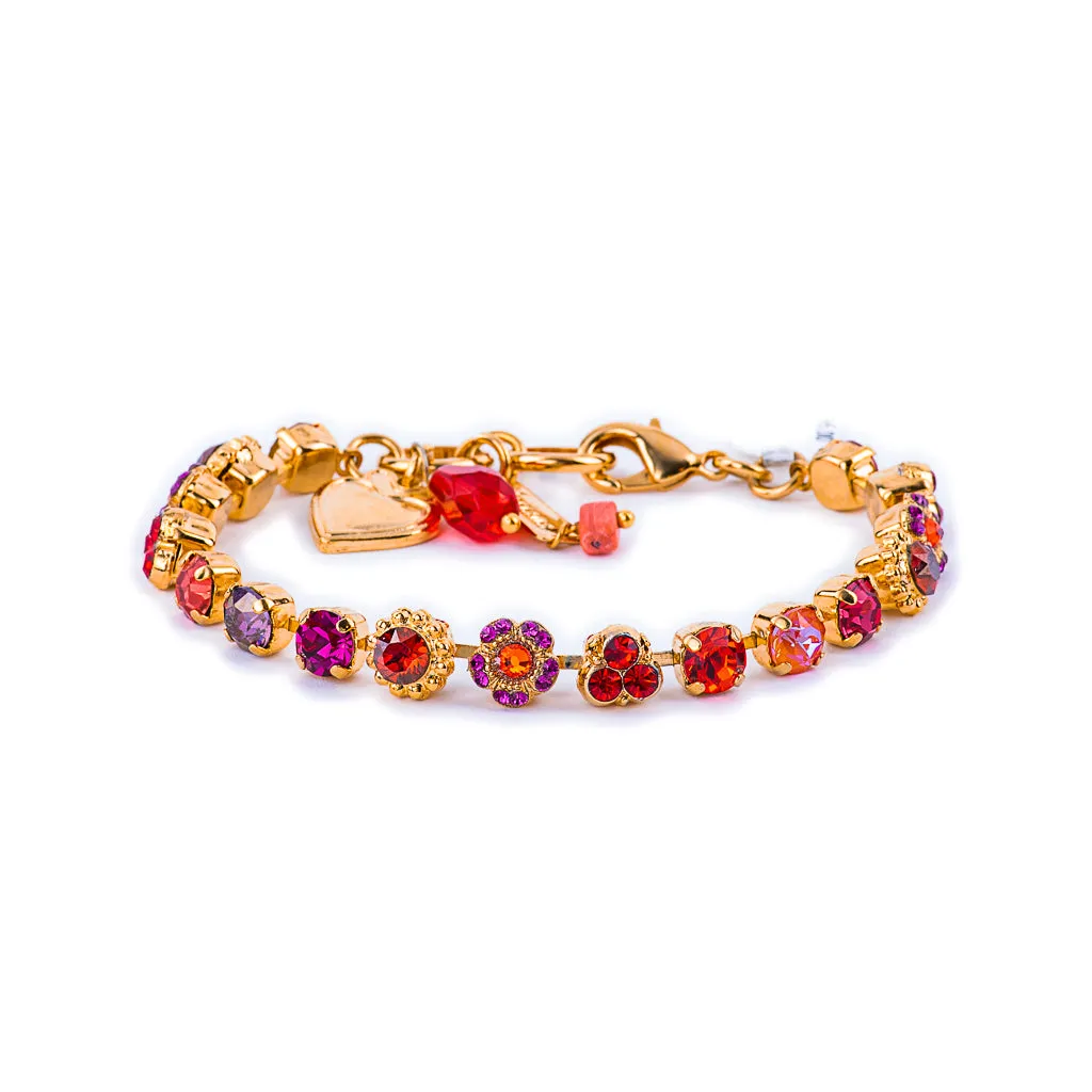 Petite Blossom Bracelet in "Hibiscus" *Preorder*