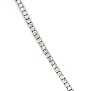 Platinum Tennis Bracelet