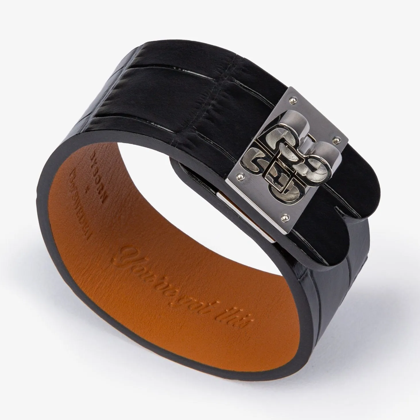 PS x BYBORN BRACELET Black Silver