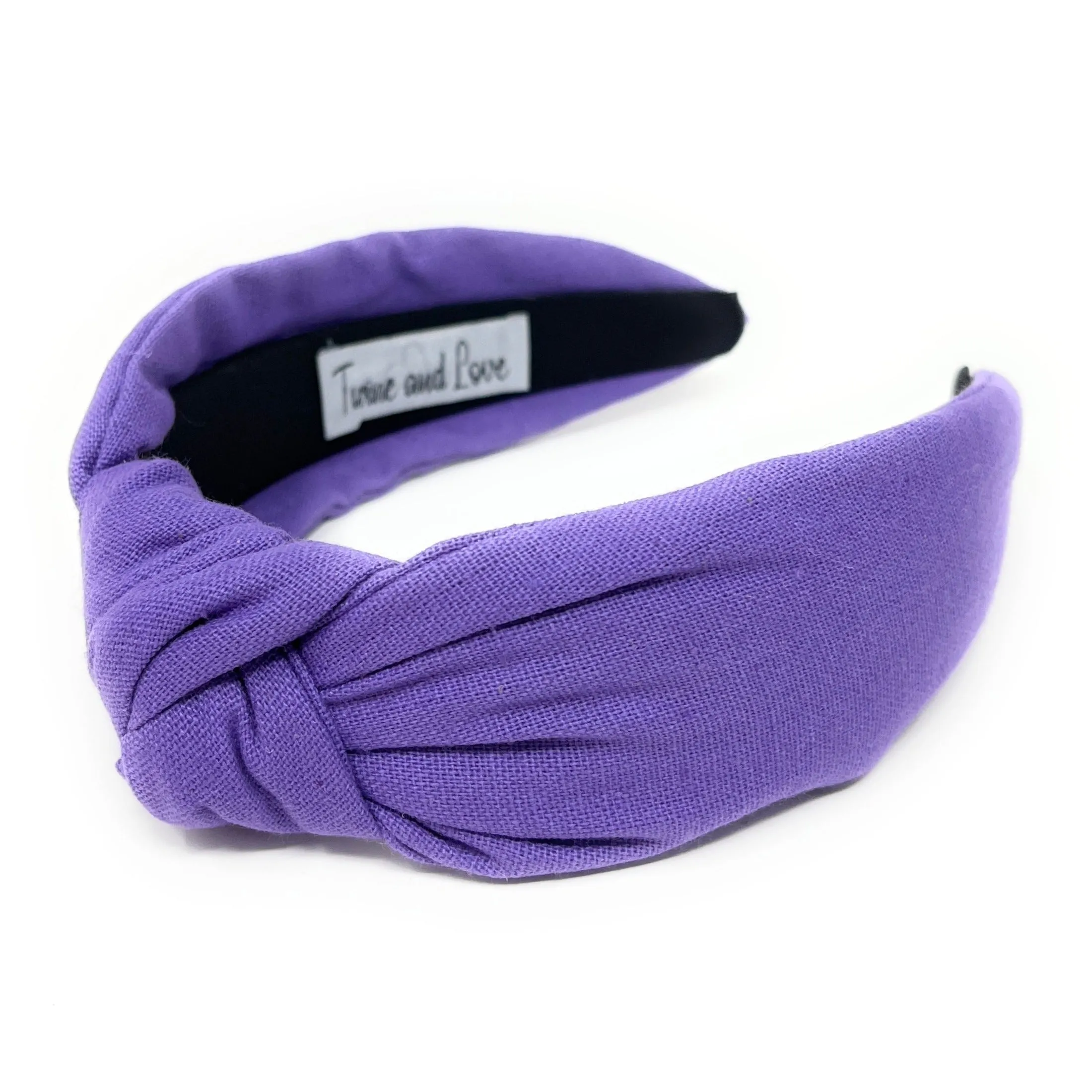 Purple Knotted Headband