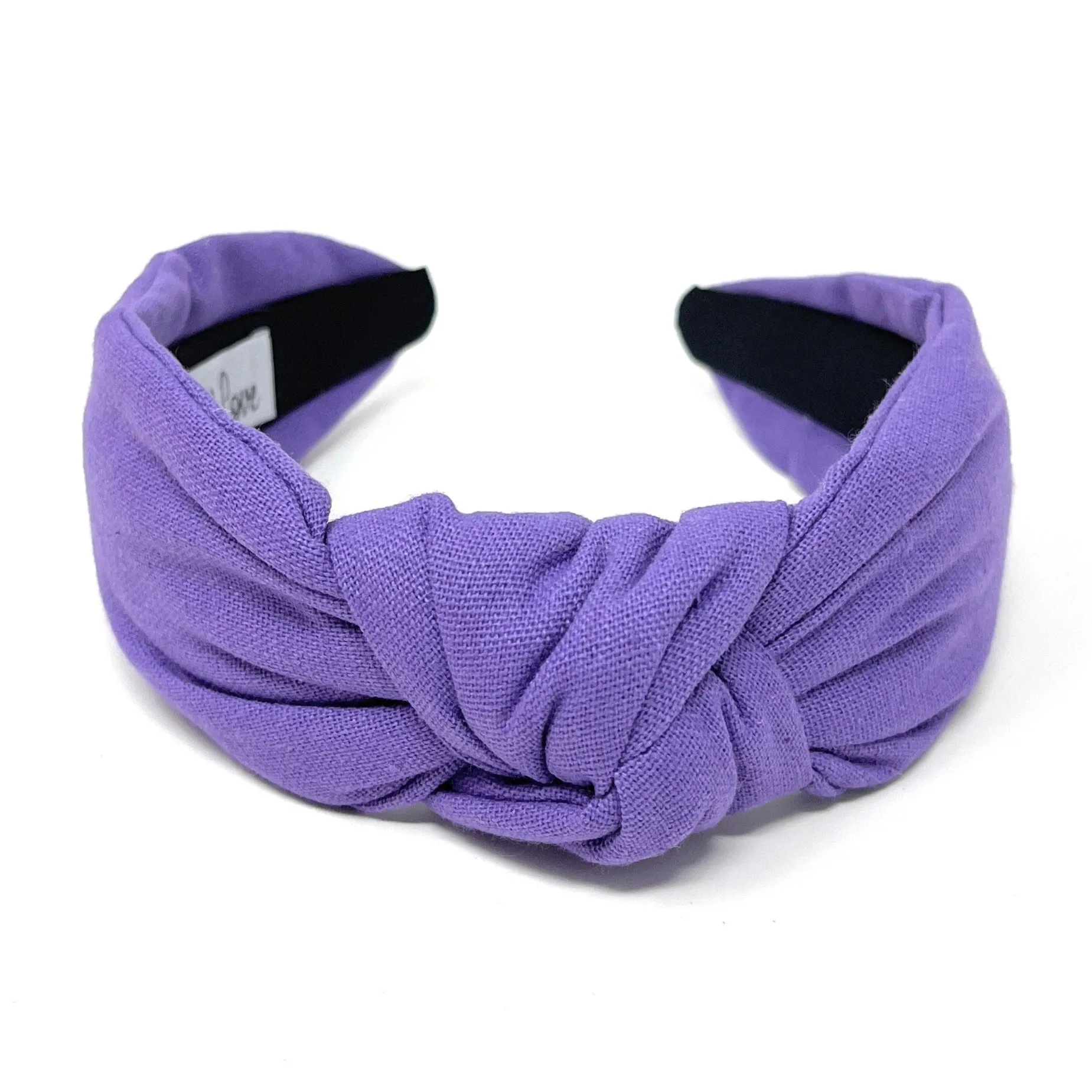 Purple Knotted Headband