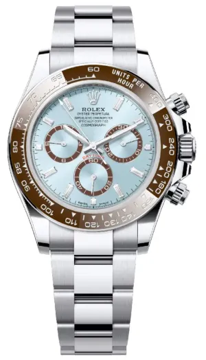 Rolex - Unworn Platinum Daytona 126506 Baguette Dial "Platona"