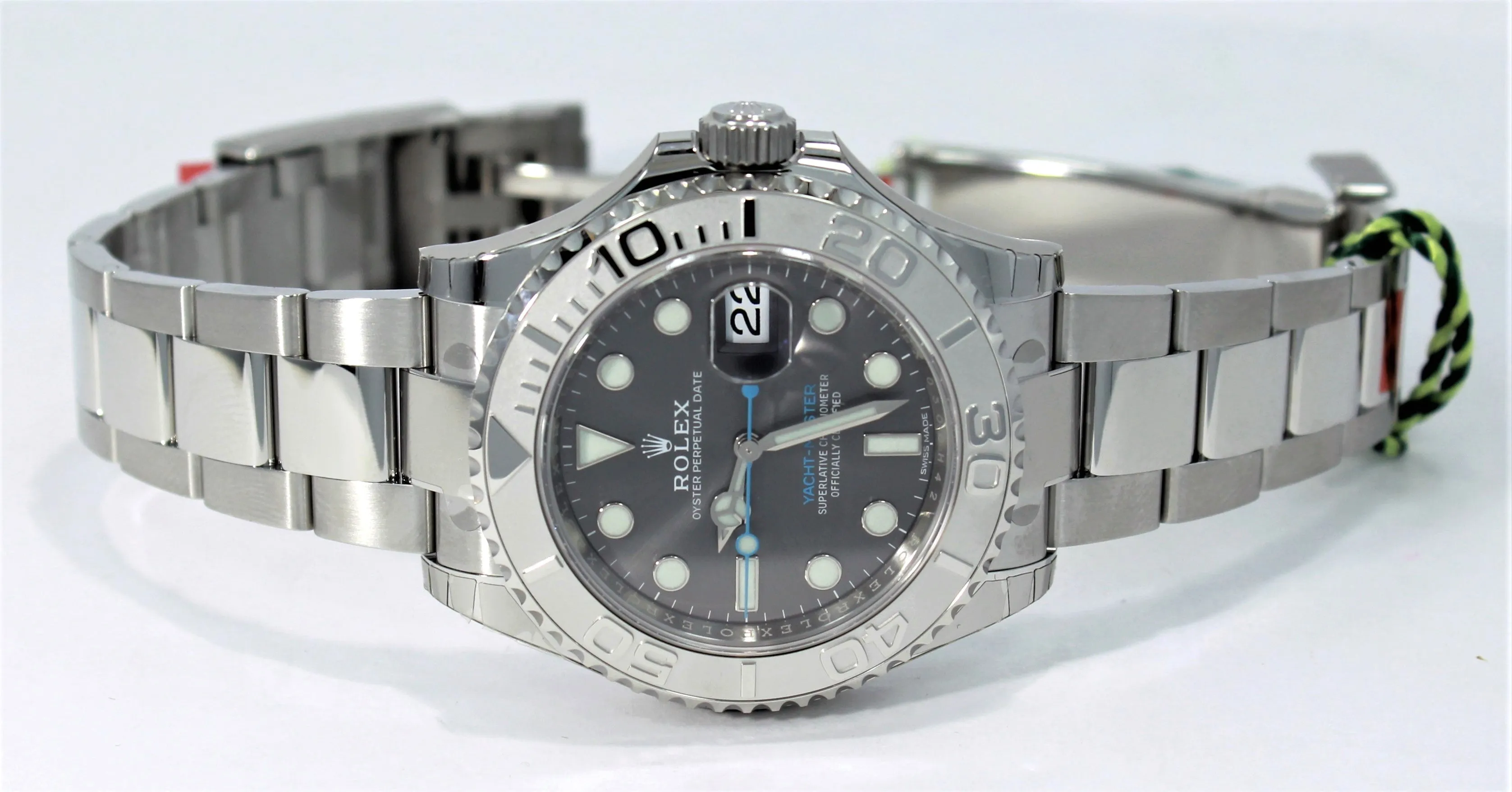 Rolex Yacht-Master 40mm Rhodium Dial 116622 DRHO UNWORN