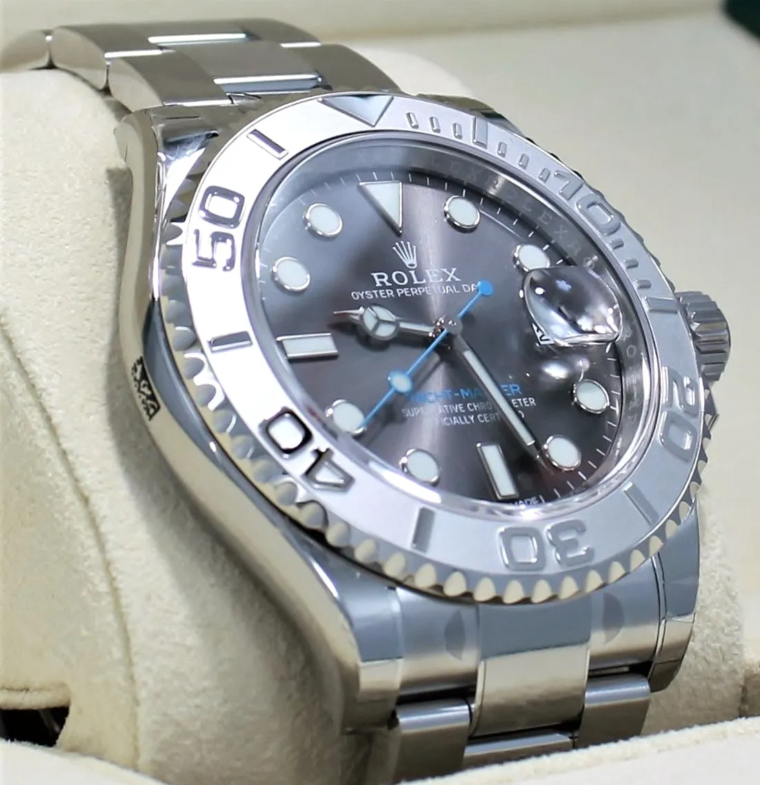 Rolex Yacht-Master 40mm Rhodium Dial 116622 DRHO UNWORN