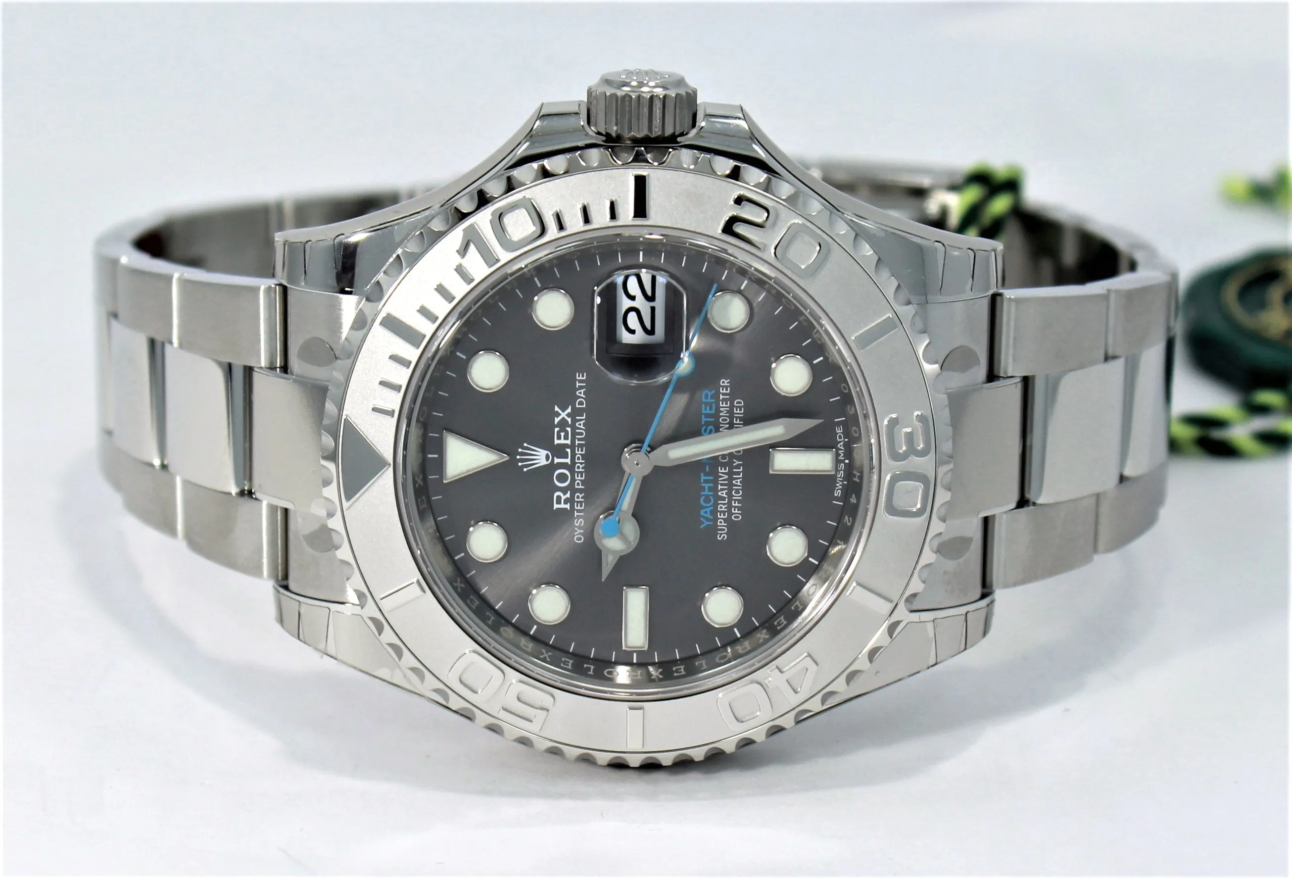 Rolex Yacht-Master 40mm Rhodium Dial 116622 DRHO UNWORN