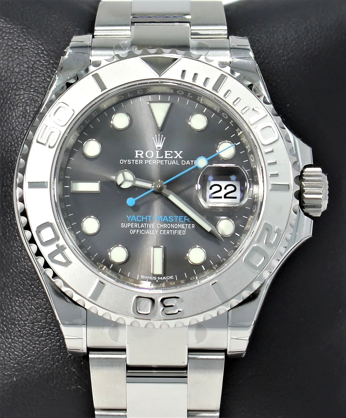 Rolex Yacht-Master 40mm Rhodium Dial 116622 DRHO UNWORN