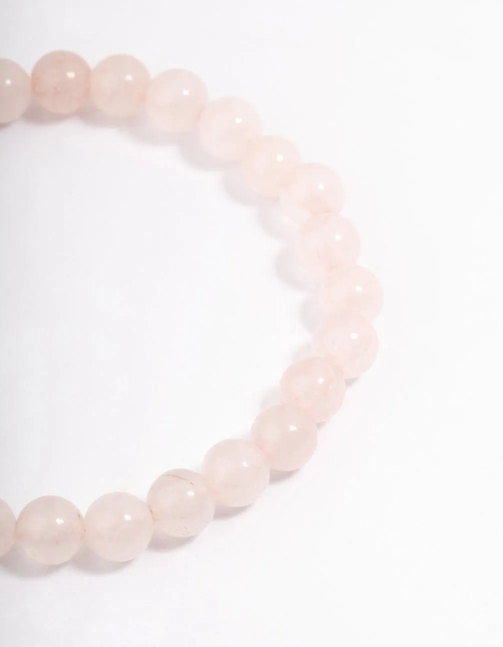 Rose Quartz Ball Bracelet