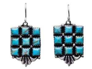 Royston Turquoise Earrings | Ernest Rangle