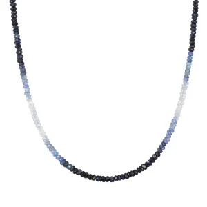 Shades of Love 14kt Gold Sapphire Necklace