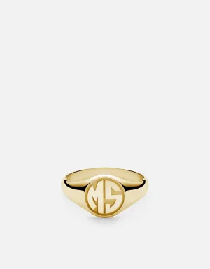 Signet Ring, 14k Gold