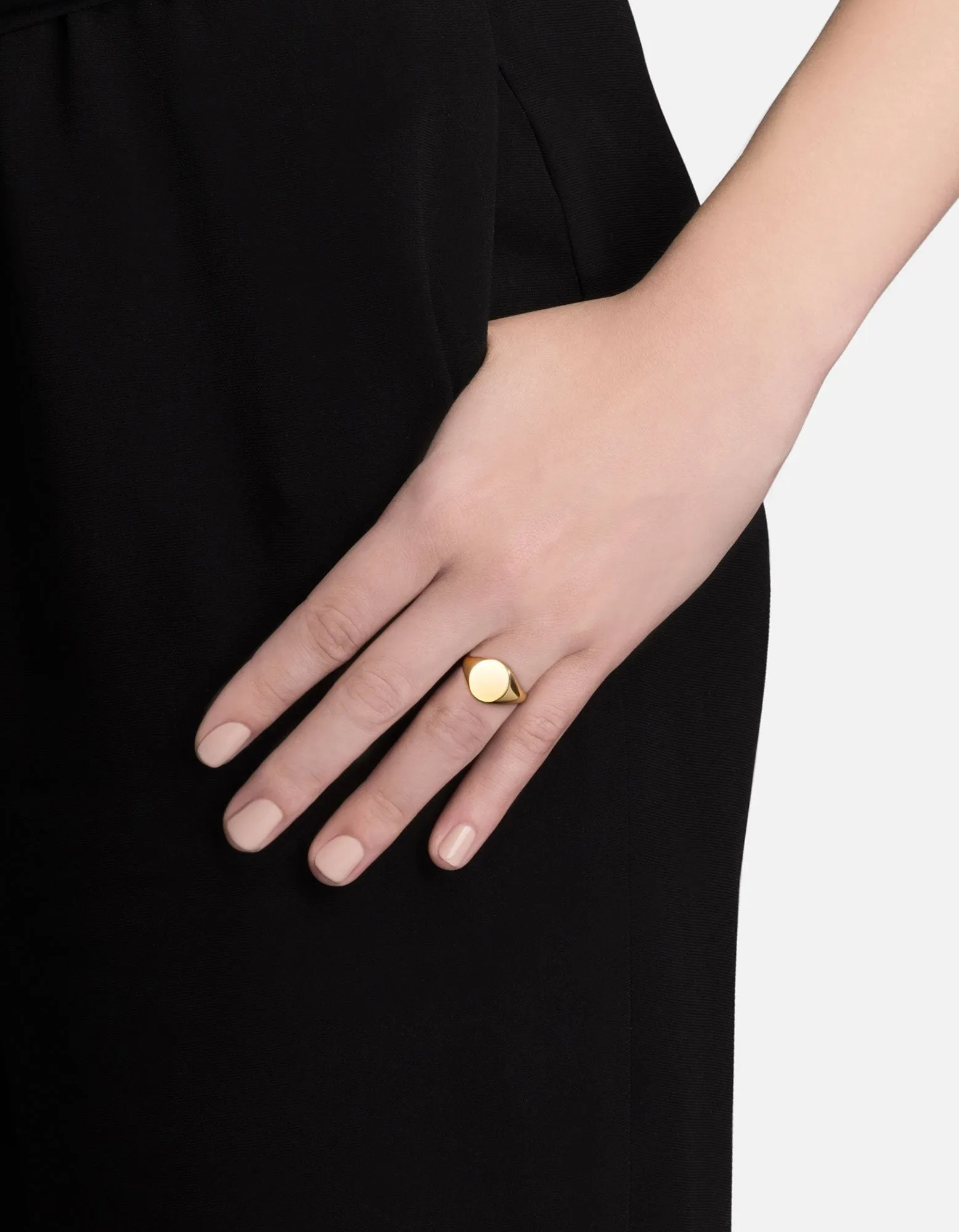 Signet Ring, 14k Gold