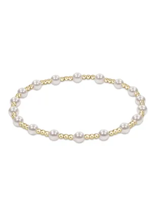 SINCERITY PATTERN BRACELET - PEARL