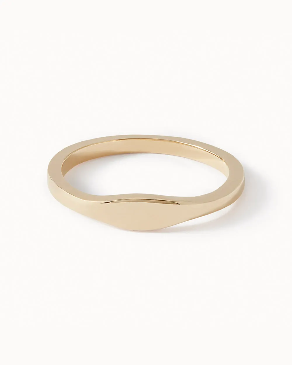 Solid Gold Signet Ring