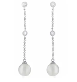 Sophie Pearl Dangle Earrings