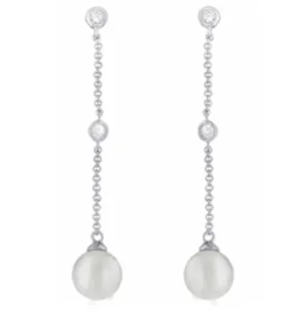 Sophie Pearl Dangle Earrings