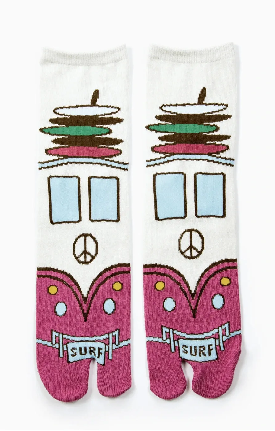 Surf Wagon Tabi Socks