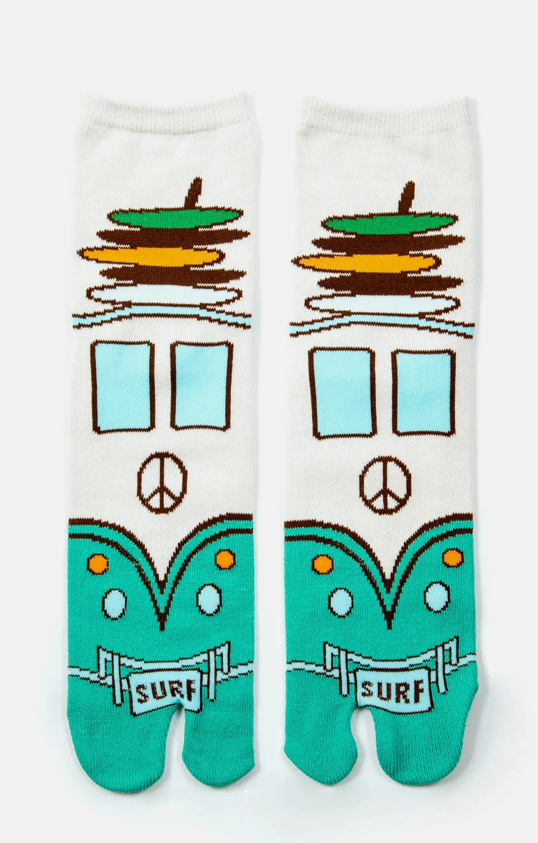 Surf Wagon Tabi Socks