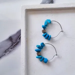 Turquoise earrings n2