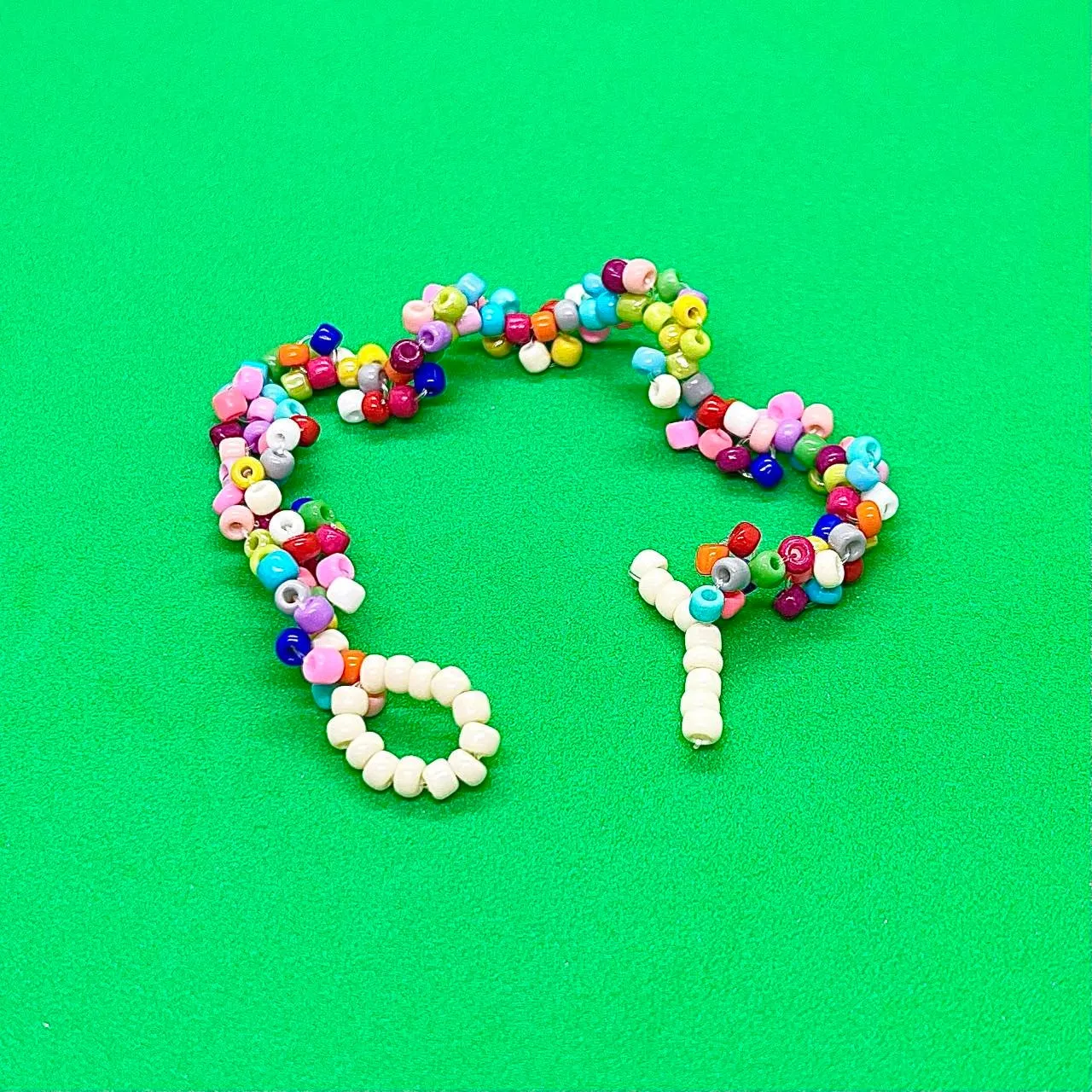 US Handmade "Colorful Life" Candy Seed Beaded Bracelet, Pretty Spice Addition to Daily Life, Gift for Women and Girls