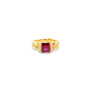 VC048 Ruby Signet Ring