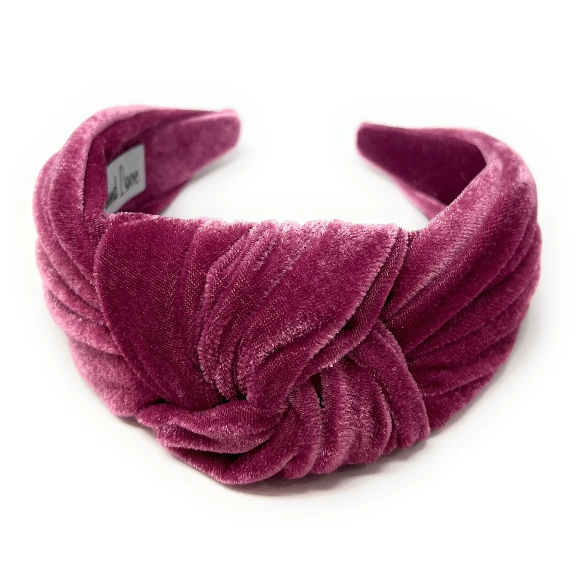 Wide Velour Top Knot Headband (more colors)