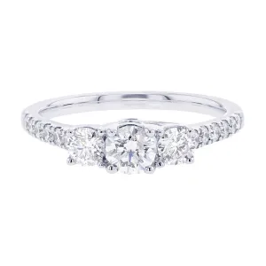 Winter Ready for Love Diamond Engagement Ring